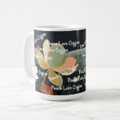 Dreamy Floral Landschaft 3 Kaffeetasse (Vorderseite Links)