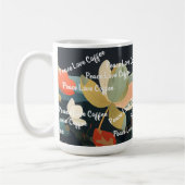 Dreamy Floral Landschaft 3 Kaffeetasse (Links)