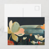 Dreamy Floral Landschaft 3 Postkarte (Vorne/Hinten)