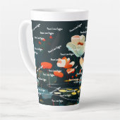 Dreamy Floral Landschaft Milchtasse (Linke Ecke)