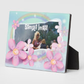 Dreamy Floral Pastel Art Plaque Fotoplatte (Seite)