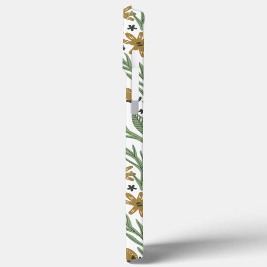 Dreamy Floral Pattern Case-Mate iPhone Hülle (Rückseite / Links)