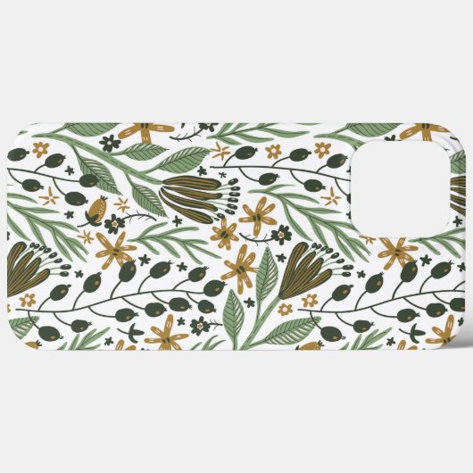 Dreamy Floral Pattern Case-Mate iPhone Hülle (Rückseite (Horizontal))