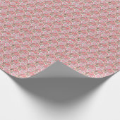 Dreamy Floral Sky Rings Geschenkpapier (Ecke)
