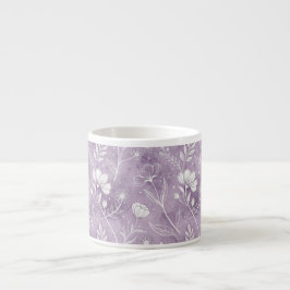 Dreamy Floral Specialty Mug – Art with a Twist Espressotasse