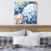 Dreamy Floral Texture – Gentle Flower Style Leinwanddruck (Insitu (Schlafzimmer))