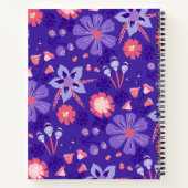 Dreamy Florals Lined Journal - Arbeit, Studie, Ide Notizblock (Rückseite)