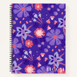 Dreamy Florals Lined Journal - Arbeit, Studie, Ide Notizblock