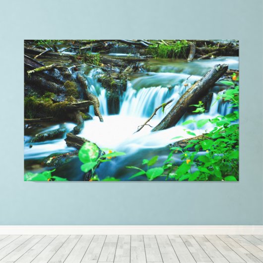 Dreamy Flows Leinwanddruck (Insitu (Holzboden))