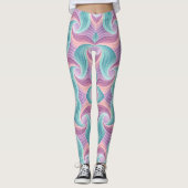 Dreamy Fluid Depth Illusion | Seamless Soft Leggings (Vorderseite)