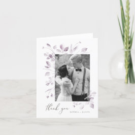 Dreamy Foliage Danky Card Dankeskarte