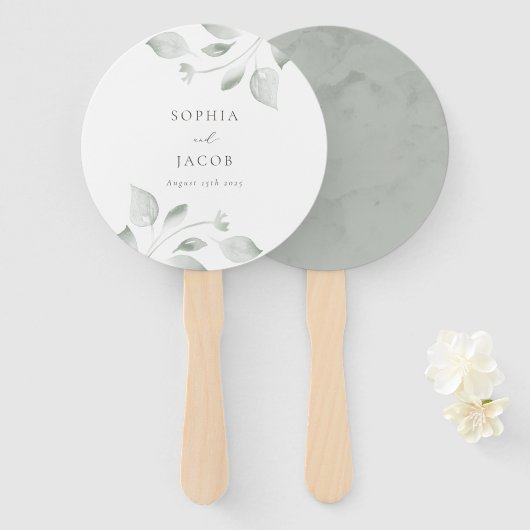 Dreamy Foliage Fächer (Vorne und Hinten)