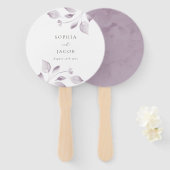 Dreamy Foliage Hand Fan Fächer (Vorne und Hinten)