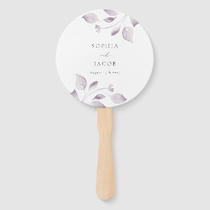 Dreamy Foliage Hand Fan Fächer