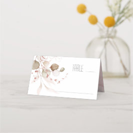Dreamy Foliage Hochzeittisch Rosa ID817 Platzkarte