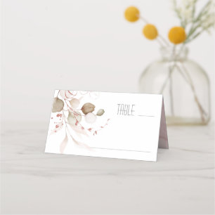 Dreamy Foliage Hochzeittisch Rosa ID817 Platzkarte