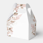 Dreamy Foliage Wedding Blush Pink V2 ID817 Geschenkschachtel (Rückseite)