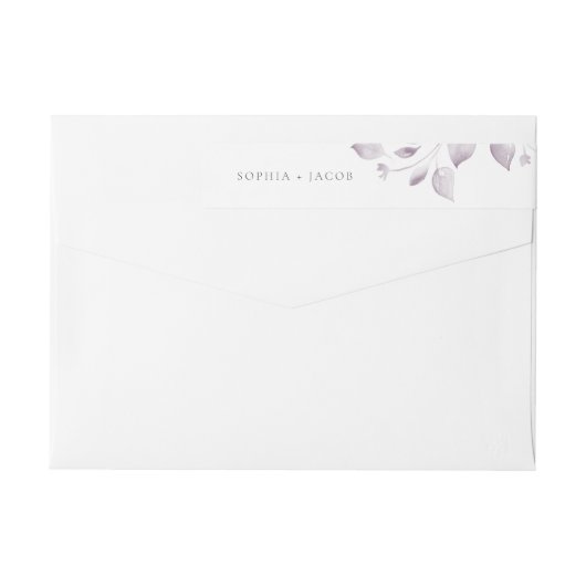 Dreamy Foliage Wraround Label (Rückseite)