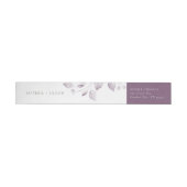 Dreamy Foliage Wraround Label (Person)