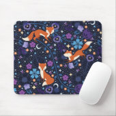 Dreamy Folk Foxes Mousepad (Mit Mouse)