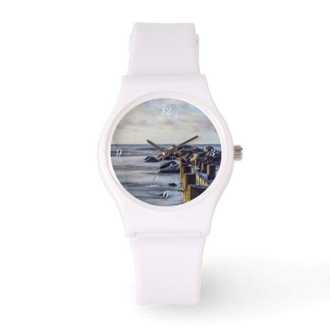Dreamy Folly Seawall Armbanduhr (Vorderseite)