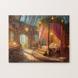 Dreamy Forest Bedroom Girl's Bedchamber Decor Gift Puzzle