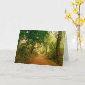 Dreamy Forest Note Karte (Gelbe Blume)