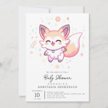 Dreamy Fox Baby Dusche