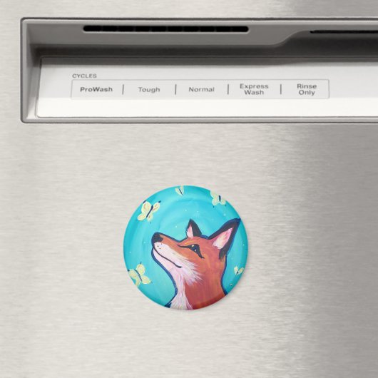 Dreamy Fox Kitchen Magnet (In Situ (Geschirrspüler))