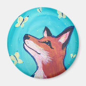 Dreamy Fox Kitchen Magnet (Vorne)