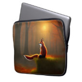 Dreamy Fox Laptopschutzhülle (Vorderseite Links)