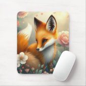 Dreamy Fox Mousepad (Mit Mouse)