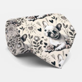 Dreamy Frenchie Krawatte (Gerollt)