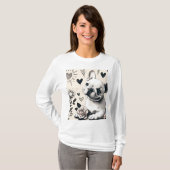 Dreamy Frenchie T-Shirt (Vorne ganz)