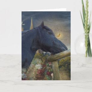 Dreamy Friesian - Grußkarte Dankeskarte