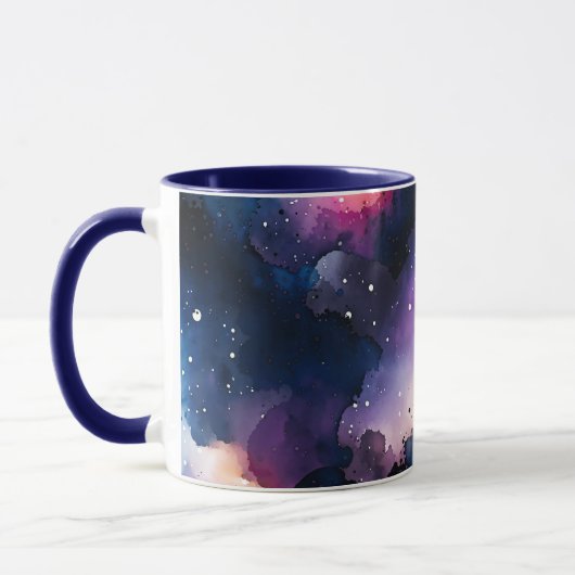 Dreamy Galaxy Night Sky Tasse (Links)