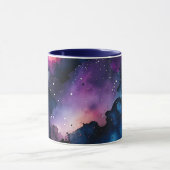 Dreamy Galaxy Night Sky Tasse (Zentrum)