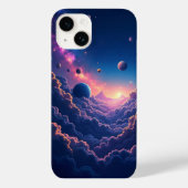 Dreamy Galaxy Space Art iPhone Case (Rückseite)