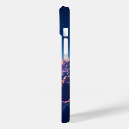 Dreamy Galaxy Space Art iPhone Case (Rückseite / Links)