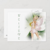 Dreamy Garden Fee Postkarte (Vorne/Hinten)