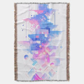 Dreamy Geometric Skyscape Decke (Vorderseite Vertikal)