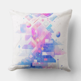 Dreamy Geometric Skyscape Kissen