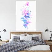 Dreamy Geometric Skyscape Leinwanddruck (Insitu (Schlafzimmer))
