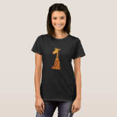 Dreamy Giraffe in Pajama Kostüm für Sleepwear Ani T-Shirt (Vorne ganz)