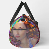 Dreamy Girl mit Rainbow Lights Duffle Bag (Rechts)