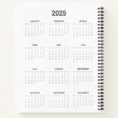 Dreamy Girl mit Rainbow Lights Notizblock (Rückseite)