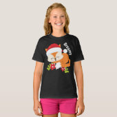 Dreamy Girls' Hanes TAGLESS® T - Shirt (Vorne ganz)