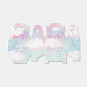 Dreamy Girly on Cloud 9. Geburtstag Geschenkschachtel (Ungefaltet)