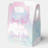 Dreamy Girly on Cloud 9. Geburtstag Geschenkschachtel (Geöffnet)