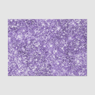 Dreamy Glam Lila Lavender Glitzer Geburtstag Seidenpapier